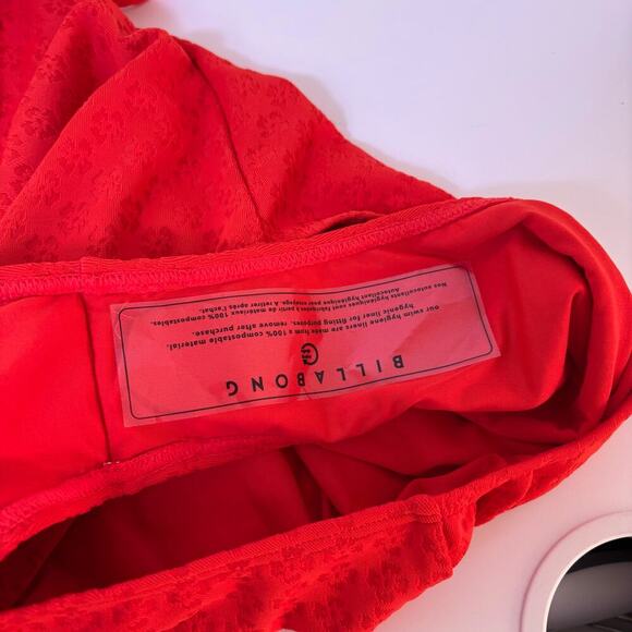 Billabong Good Vibes Emma Underwire One Piece Swimsuit Size 12 Pool Beach - Picture 9 of 11